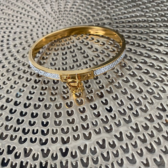 Stainless steel lock bracelet 7 inches - Picture 4 of 5